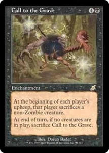 MTG - CALL TO THE GRAVE - Scourge (R) - Picture 1 of 1