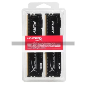 HyperX 32GB (2x16GB) DDR4-2666 DIMM Desktop Memory HX426C16FB3K2/32 1.2V 288pin - Picture 1 of 5
