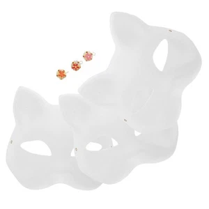 3 Sets Maskengesichtsgeschichte Kind Für Erwachsene Halloween-Cosplay- - Afbeelding 1 van 12