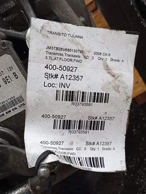 Automatic Transmission FWD Fits 08-09 MAZDA CX-9 3793581 Foto 1 de 4