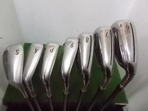 TaylorMade SIM2 MAX Iron Set 6-9,Pw,Aw,Sw 7pc Flex Stiff TENSEI BLUE TM60 - Picture 1 of 5