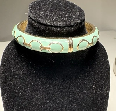 Premiere Designs Mint Green Enamel Bracelet - Image 1 of 3
