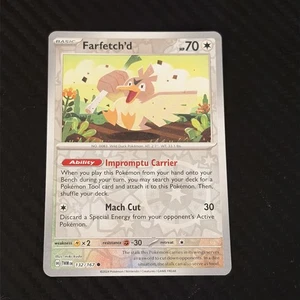Pokémon - Farfetch'd - 132/167 - Reverse Holo - Twilight Masquerade - Picture 1 of 2