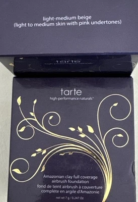 Tarte Amazonian Clay Airbrush Foundation/Light Medium Beige/FULL SIZE - Image 1 of 4
