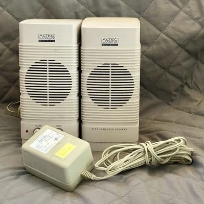 VNTG ALTEC LANSING MULTIMEDIA COMPUTER SYSTEMACS 5 C027349 FREE SHIPN 📦  l👀k - Image 1 of 4