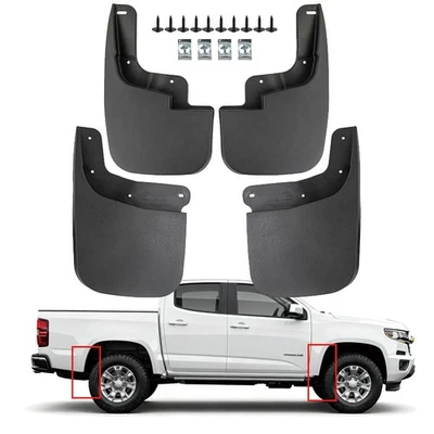 Брызговики грязевые щитки брызговики для Chevrolet Colorado GMC Canyon 2015-2022 годов выпуска - Изображение 1 из 4