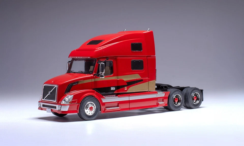 Ixo TR220 1/43 VOLVO VNL 730 2010 Voiture Miniature Rouge - Photo 1/1