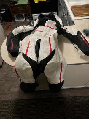 Sedici Corsa Motorcycle Race Suit Leather Padded Size 52 Used good Condition - Image 1 of 4