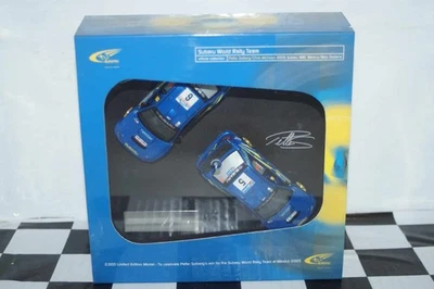 Ixo Subaru Impreza Mexico 2005 Twin Car Set #5 & #6  Solberg/Atkinson 1:43 - Image 1 of 4