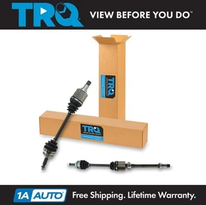 TRQ New Front CV Axle Shaft Assembly Kit Pair for Camry Solara Highlander - Picture 1 of 6