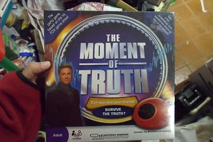 The Moment of Truth Board Game - NEW STILL IN SHRINK WRAP - Picture 1 of 1
