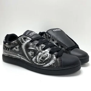 ZAPATOS OSIRIS TROMA 2 ABEL 2 ENTRENADORES NEGROS (REINO REINO UNIDO 13 US 14 EUR 48.5) - Imagen 1 de 7
