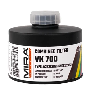 Cartucce filtro MIRA Safety VK-700 Advanced fumo/monossido di carbonio - Foto 1 di 1