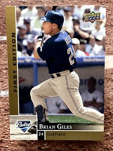 2009 Upper Deck First Edition Brian Giles #246 - Bild 1 von 2