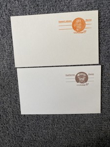 8cents Samuel adams post card