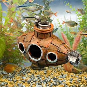 Aquarium Fish Tank Resin Tank Ornament Caves Landscaping Furnishing Decoration - Picture 1 of 10