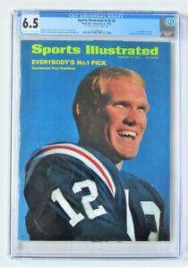 Sports Illustrated 1970 | Terry Bradshaw | Graded GCG 6.5