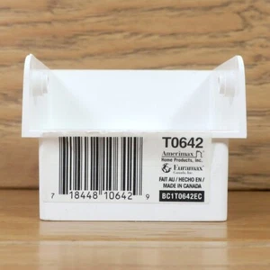 Amerimax, PN: T0642, 2 in. H X 2 in. W X 2 in. L White Vinyl Gutter Diverter - Picture 1 of 7