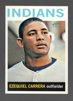2013 Topps Heritage #362 Ezequiel Carrera Near mint or better - Image 1 of 2