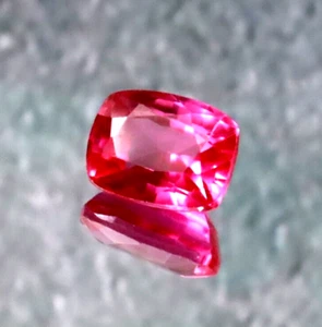 8-9CtCushion Cut Natural Pink Spinel Certified Spinel Loose Best Offer Gemstone - Picture 1 of 5