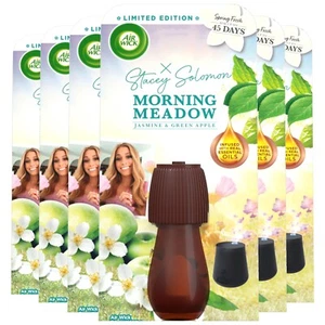 6 x Air Wick Morning Meadow Essential Mist Freshener Refill Stacey Solomon 20ml - Picture 1 of 5