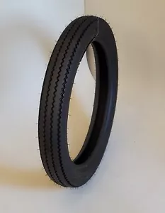 Pneumatico Moto Vintage Sawtooth Twinside 3.50-18 100/90-18 62S - Imagen 1 de 6