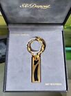 Genuine, Limited Edition S.T. Dupont Art Deco Keychain #174/1000