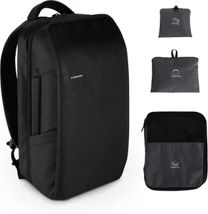 Expandable Carry-on Backpack Overnight Weekender for Travel & Business - Picture 1 of 7