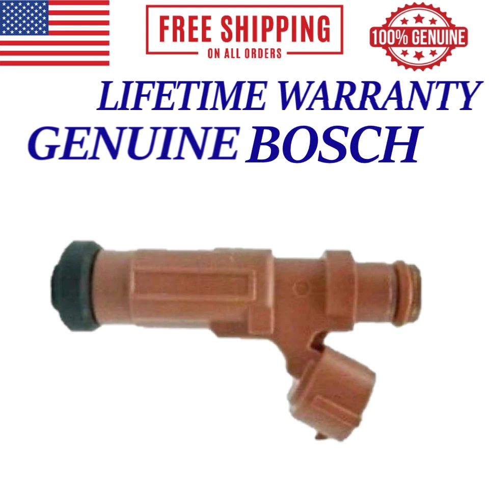 Inyector de combustible Bosch OEM 1 pieza nuevo para Mitsubishi Eclipse Galant Endeavor 2004-2011 Foto 1 de 1