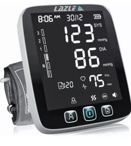 LAZLE Blood Pressure Monitor - Automatic Upper Arm Machine & Accurate Adjustable - Picture 1 of 1