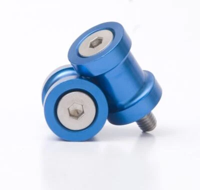 Bobinas con soporte de paddock M8 azul Suzuki DL650 V-Strom 2004 - 2018 Foto 1 de 3