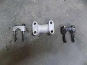 2007 YAMAHA GRIZZLY 80 HANDLE BAR CLAMPS BADGER RAPTOR 06 07 08 - Picture 1 of 5