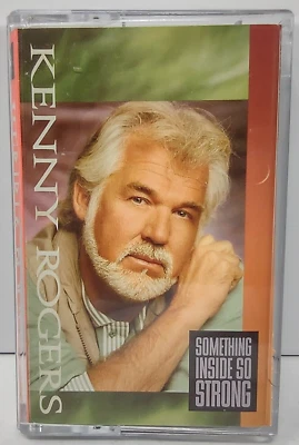 Kenny Rogers Something Inside So Strong 1989 Reprise Records Cassette Tape Foto 1 de 4