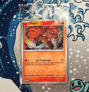 Indonesian Vulpix 122/SV-P Poke Ball Reverse Promo 151 Pokemon Card NEW/SEALED - Picture 1 of 3