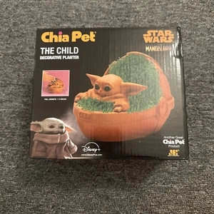 Chia Pet Star Wars The Mandalorian The Child Baby Yoda Grogu NIB - Picture 1 of 3
