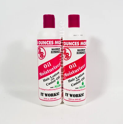 2 BB Oil Moisturizer Hair Lotion with Castor Oil Maximum Strength 12 fl oz - Image 1 of 3