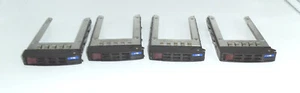 4Pcs SuperMicro 2.5" G3 Hot-swap SAS/SATA HDD Caddy Tray 01-SB16105-XX00C102 - Afbeelding 1 van 2