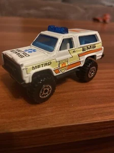 1983 Matchbox 4x4 Chevy Blazer Metro EMS - Picture 1 of 5