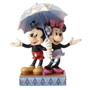 Jim Shore Disney Traditions Rainy Day Romance Minnie & Mickey figure 4054280 - Picture 1 of 1