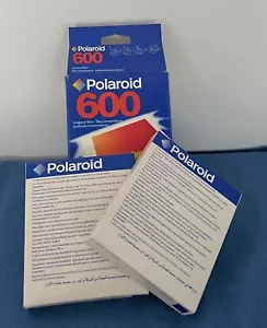 Pellicola Vintage NOS Polaroid 600 • 2 Confezioni x 10 FOTO ciascuna • Scaduta 03 Maggio - Foto 1 di 1