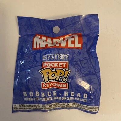 Funko Marvel Mystery Pocket POP! Keychain, BOBBLE-HEAD Blind Bag in Original Pck - Image 1 of 4