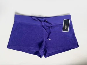 Juicy Couture Grape Shake Terry Shorts Size L - Picture 1 of 3