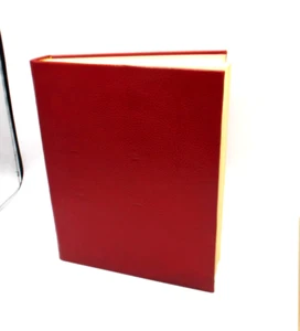 Graphic Image Album 8x10 Leather Cover Bound Dry Mount RED - Picture 1 of 13