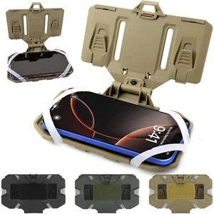 Support Téléphone Tactique Universel Plaque Porte Gilet Accessoires pour 4.7-6.7" - Photo 1 sur 13