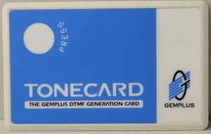 Australia Telecom Gemplus KEY Fil Token Tonecard tarjeta telefónica prueba tipo 1 - Imagen 1 de 2