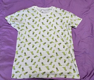 T-shirt unisex Nickelodeon Rugrats Reptar XL stampa all over retrò cartone animato - Foto 1 di 3