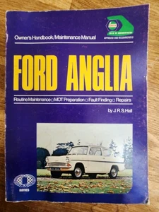 FORD ANGLIA 105E 123E SALOON & ESTATE 1959-67 OWNERS REPAIR MANUAL - Picture 1 of 1