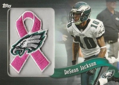 2013 Topps Ribbons Pink Team Logo #PR-DJ DeSean Jackson - Image 1 of 2