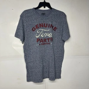 Camiseta para hombre Ford Parts genuina talla XL gris jaspeado camiseta gráfica - Imagen 1 de 9