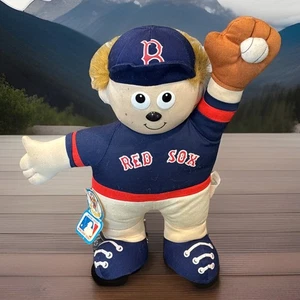 VTG NWT Boston Red Sox Good Stuff Plush 12” Teddy 1992 MLB Babe Ruth🔥 - Picture 1 of 16